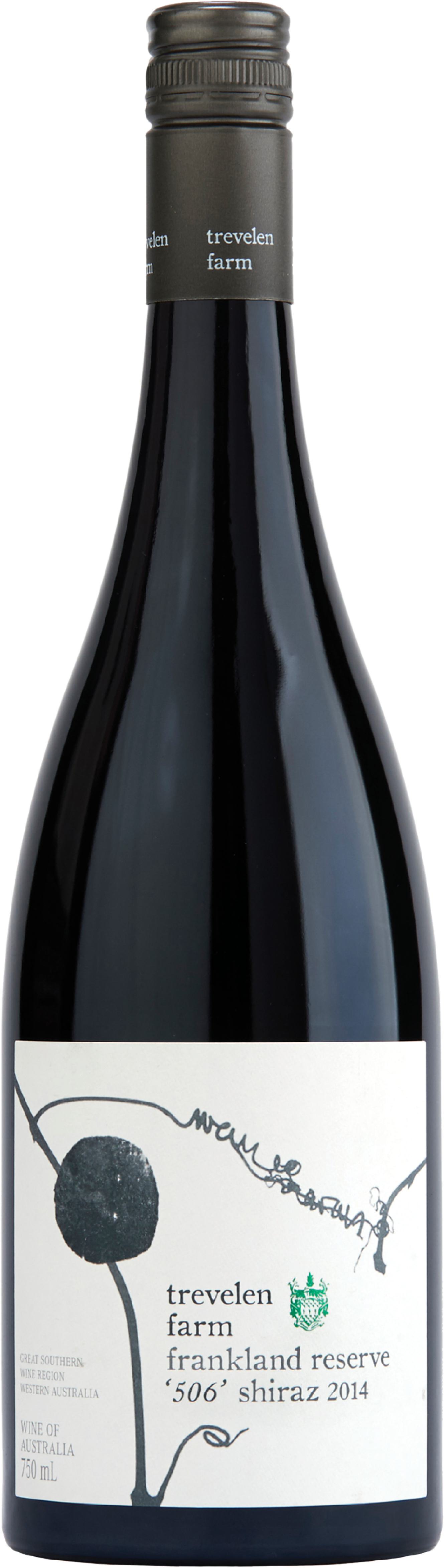 Trevelen Farm 506 Frankland Reserve Shiraz 2014 Great Southern